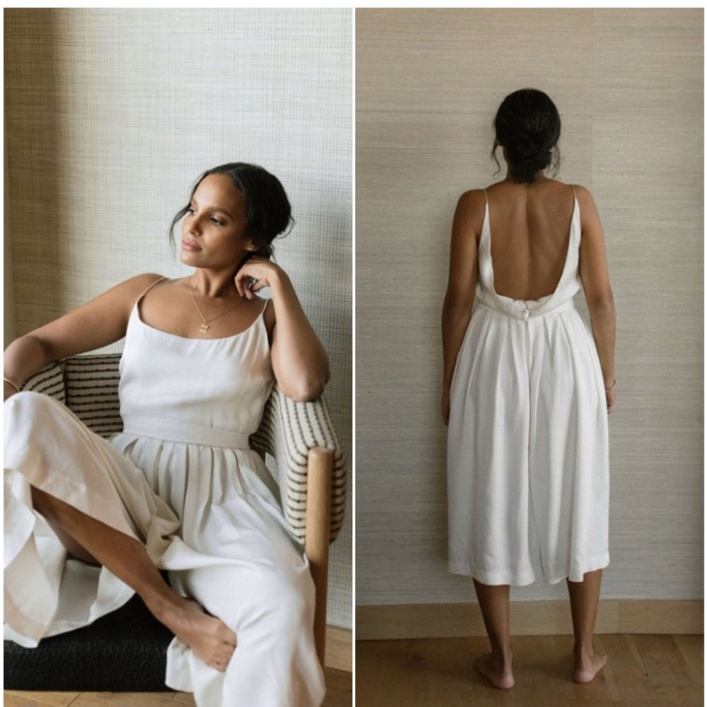 White jumpsuit